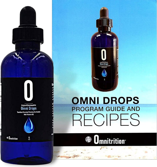 Omnitrition Omni Drops with Vitamin B12 - 4 oz for Weight Loss Program
