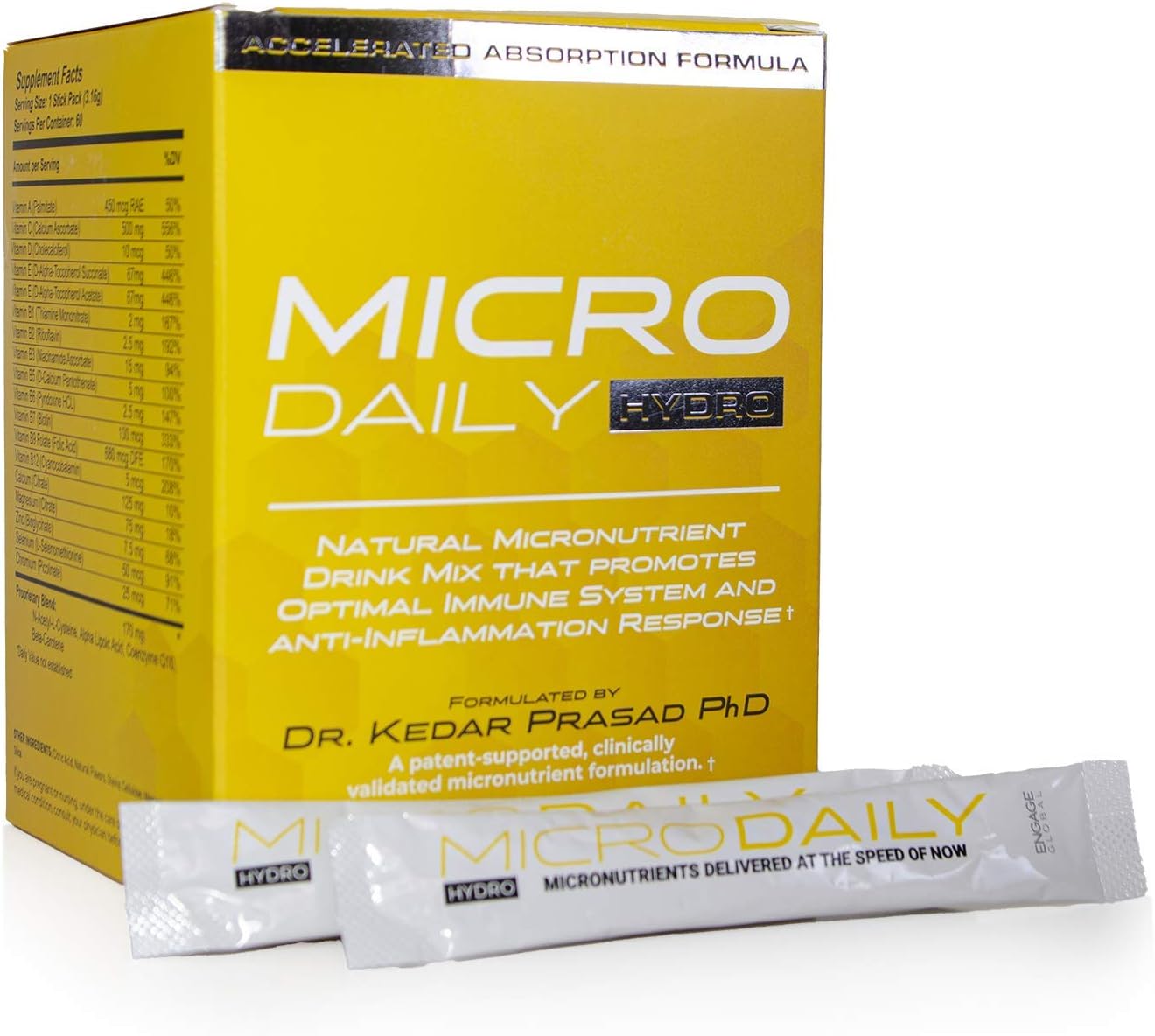 One-Month Supply of Micro Daily Hydro Nutritional Supplements