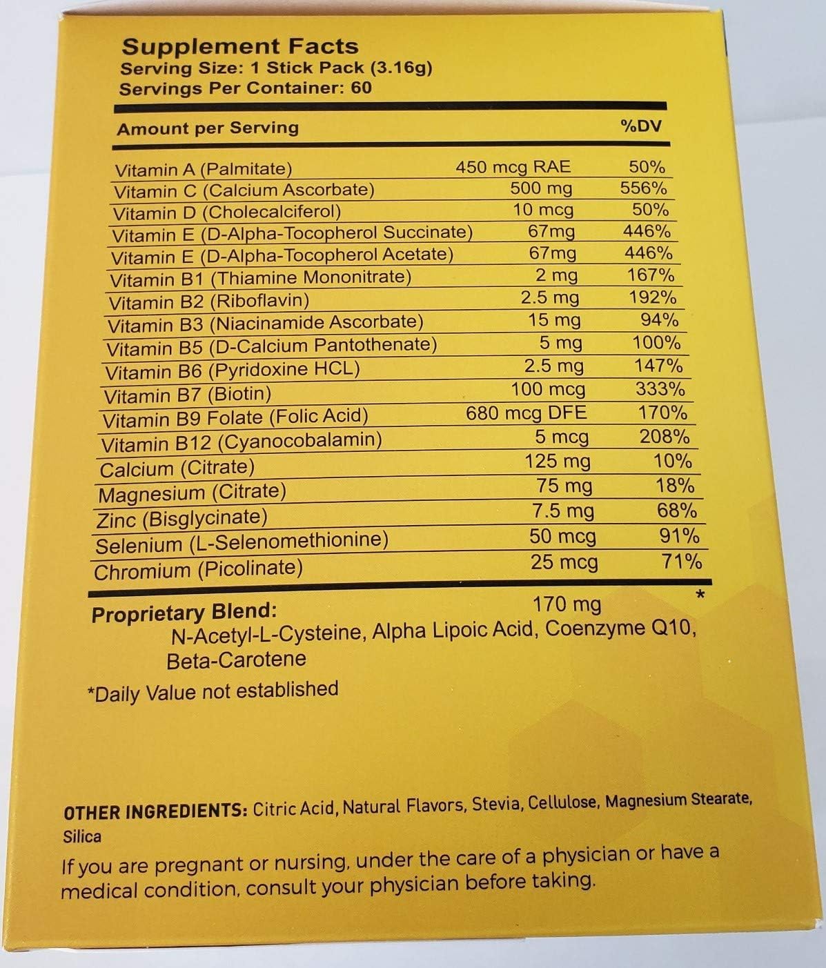 One-Month Supply of Micro Daily Hydro Nutritional Supplements