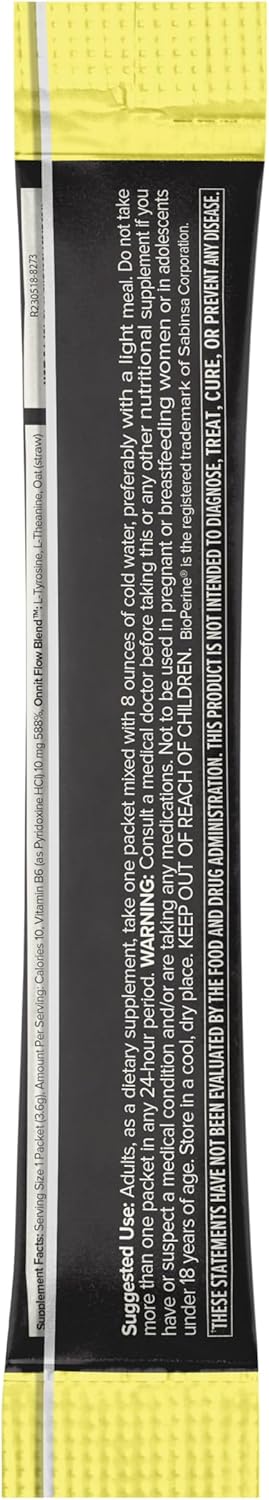 ONNIT Alpha Brain Instant Meyer Lemon Nootropic Supplement for Focus & Energy with Alpha GPC Choline - 30ct