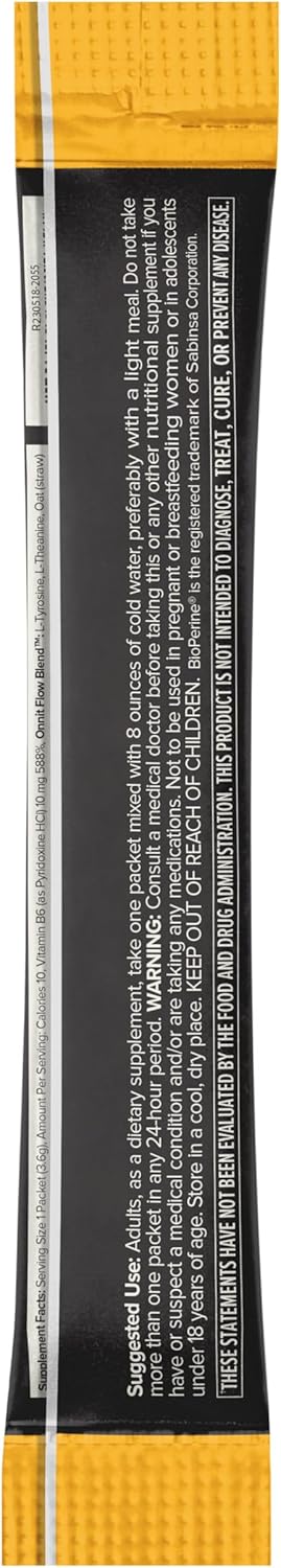 ONNIT Alpha Brain Instant Peach Flavor - Nootropic Memory Supplement for Focus, Energy, and Clarity - Alpha GPC Choline, Cats Claw, L-Theanine, Bacopa - 30ct