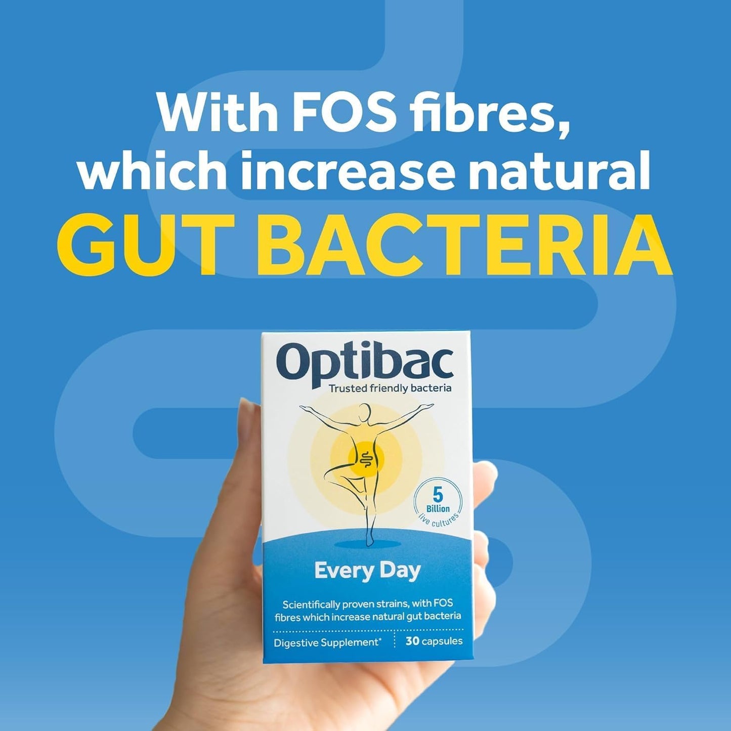 Optibac Probiotics Daily Wellbeing Capsules - 30 Pack