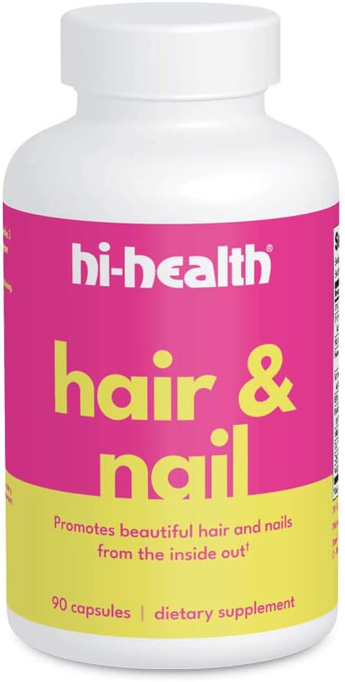 Optim 3 Hair and Nail Formula - Hi-Health Supplement (90 Capsules)