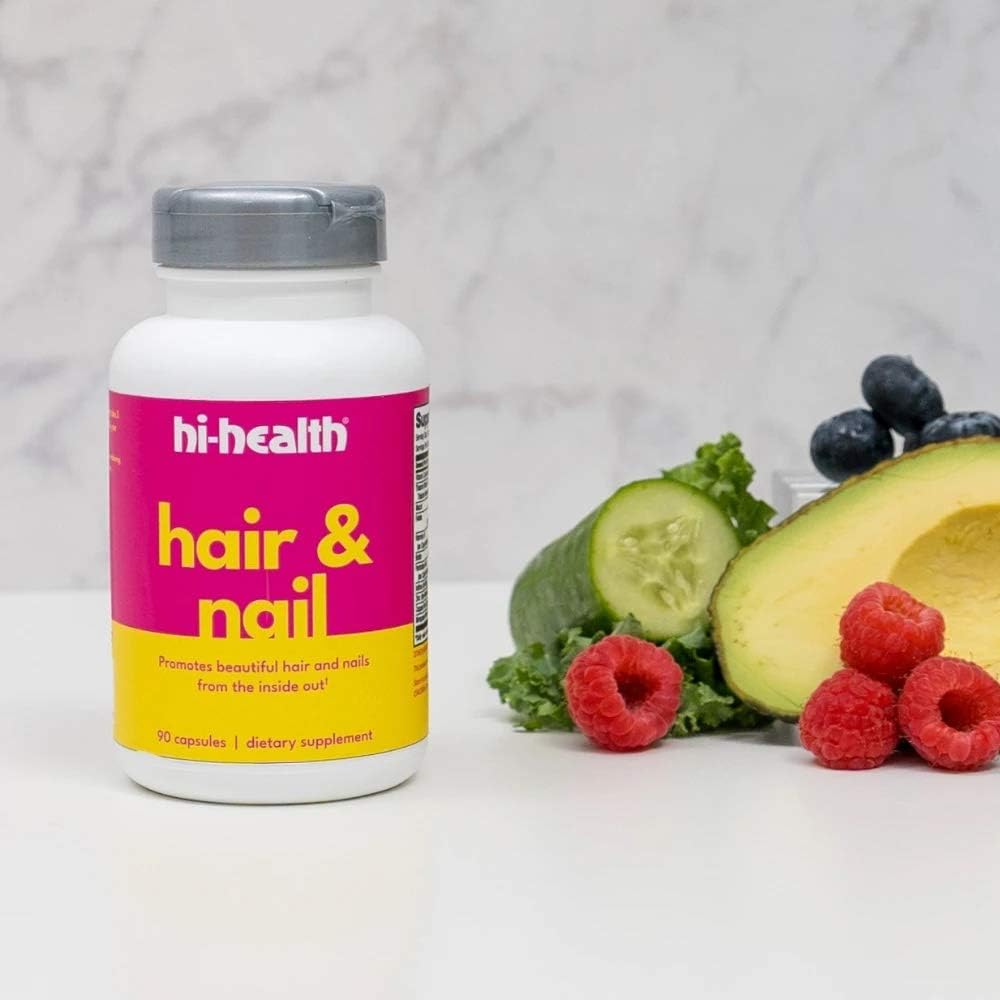 Optim 3 Hair and Nail Formula - Hi-Health Supplement (90 Capsules)