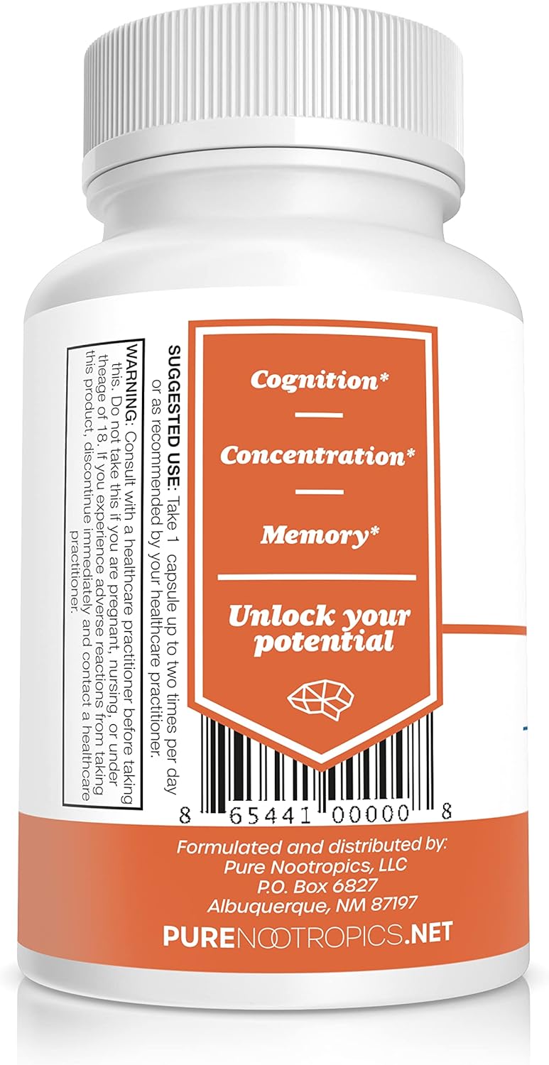 Optimal Choline Complex for Cognitive & Muscle Support - Alpha GPC/CDP Citicoline Blend - 300 mg