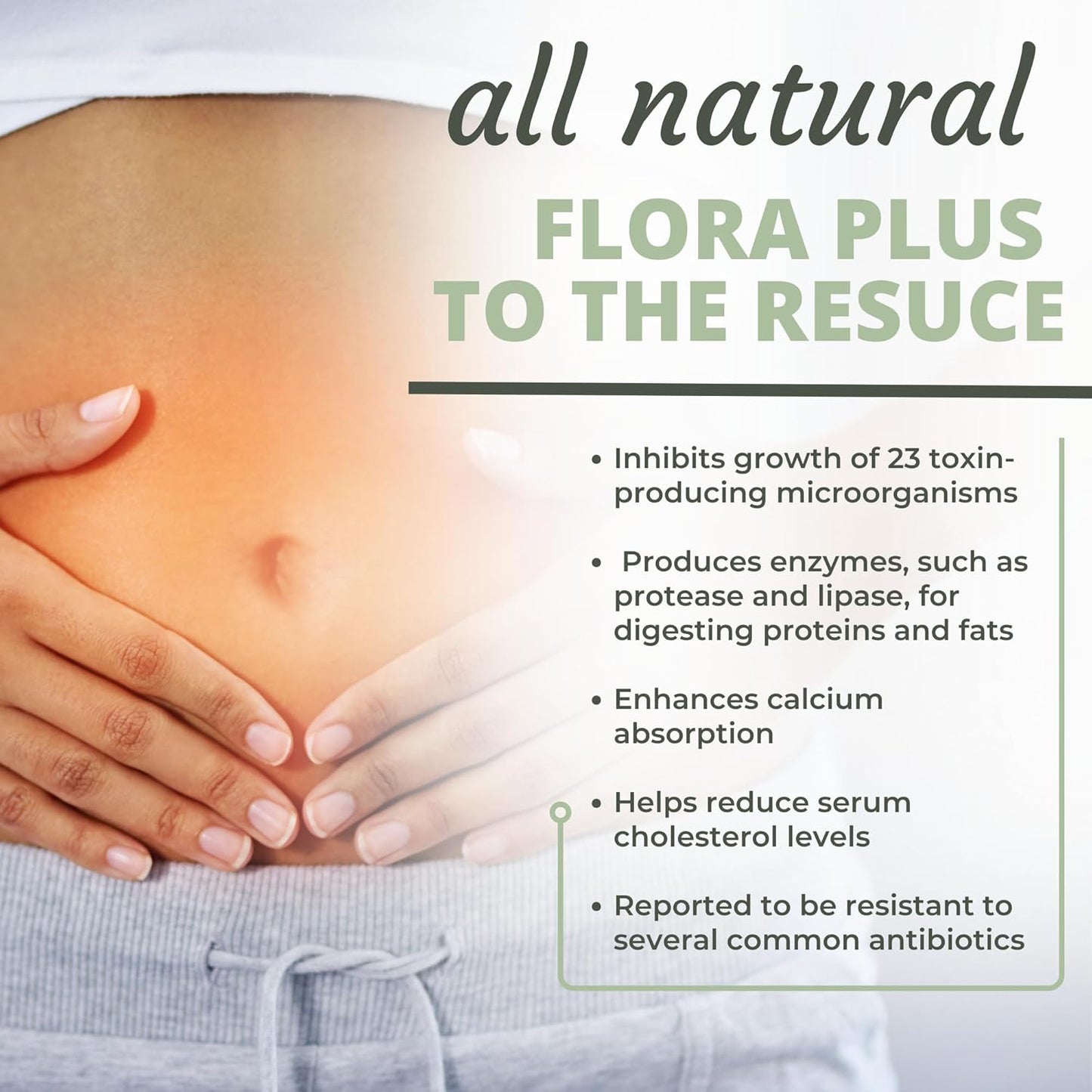 Optimal Health Systems Flora Plus Capsules - Enhanced Intestinal & Digestive Health Formula with 9 Patented Probiotics + Artichoke - 90 Count