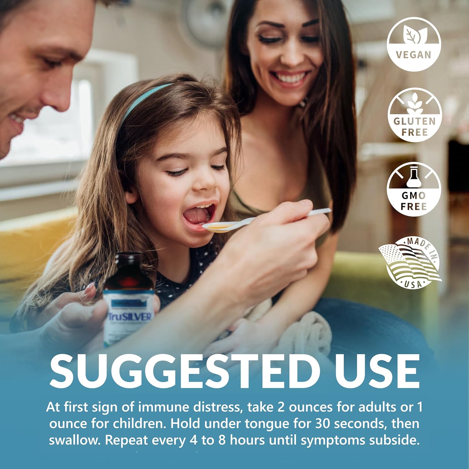 Optimized ProSILVER Blue Label 20 PPM Colloidal Silver Liquid (16oz) for Immune Support - Thrival Labs