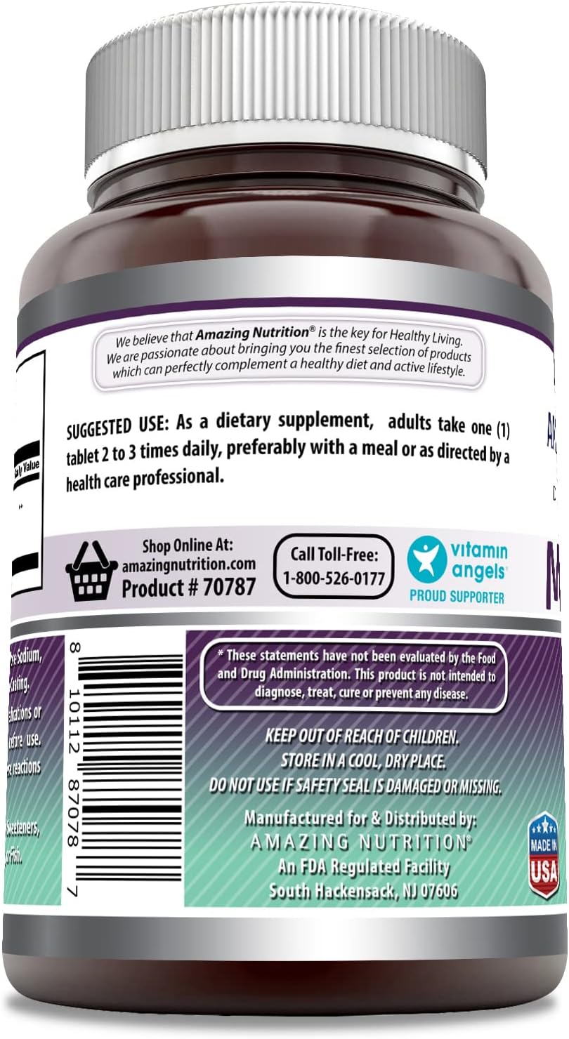 OptiMSM 1000 mg 400 Tablets Supplement | Non-GMO | Gluten-Free | Made in USA by Amazing Nutrition Amazing Formulas