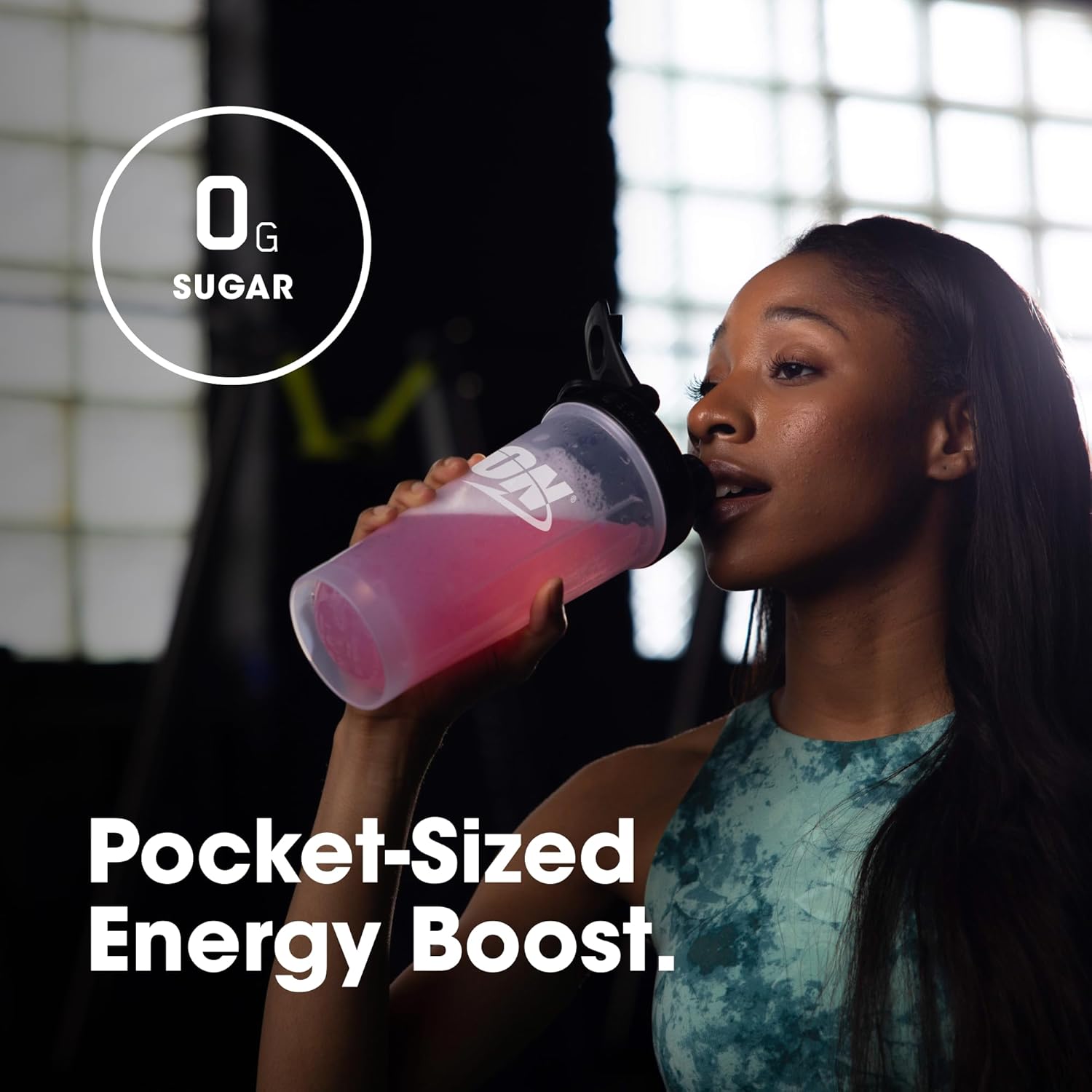 Optimum Nutrition Amino Energy Plus Hydration Strawberry Burst Stick Packs, 25 Pack - On-The-Go Energy Powder