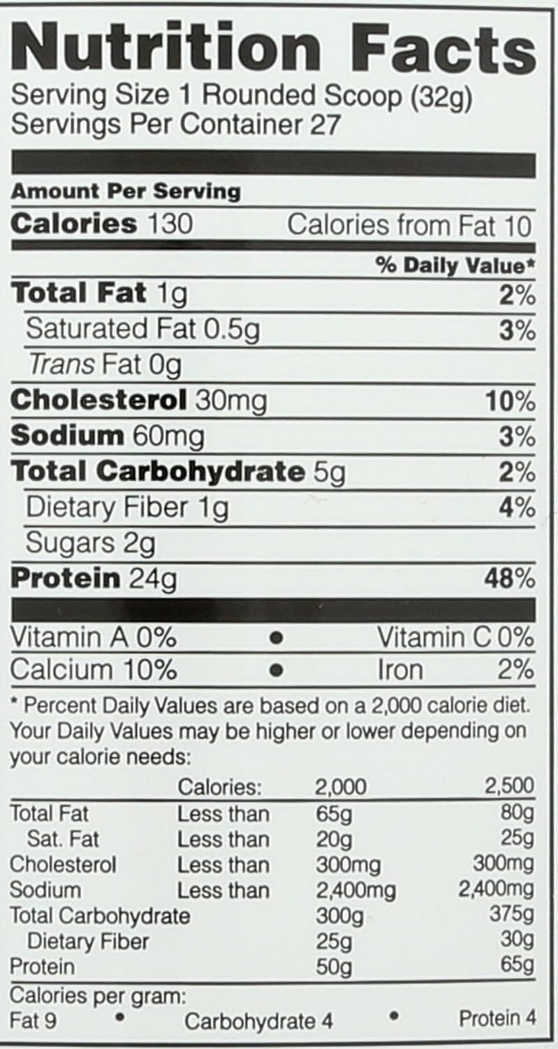 Optimum Nutrition Gold Standard 100% Whey Protein Powder - Chocolate Flavor, 1.9lb