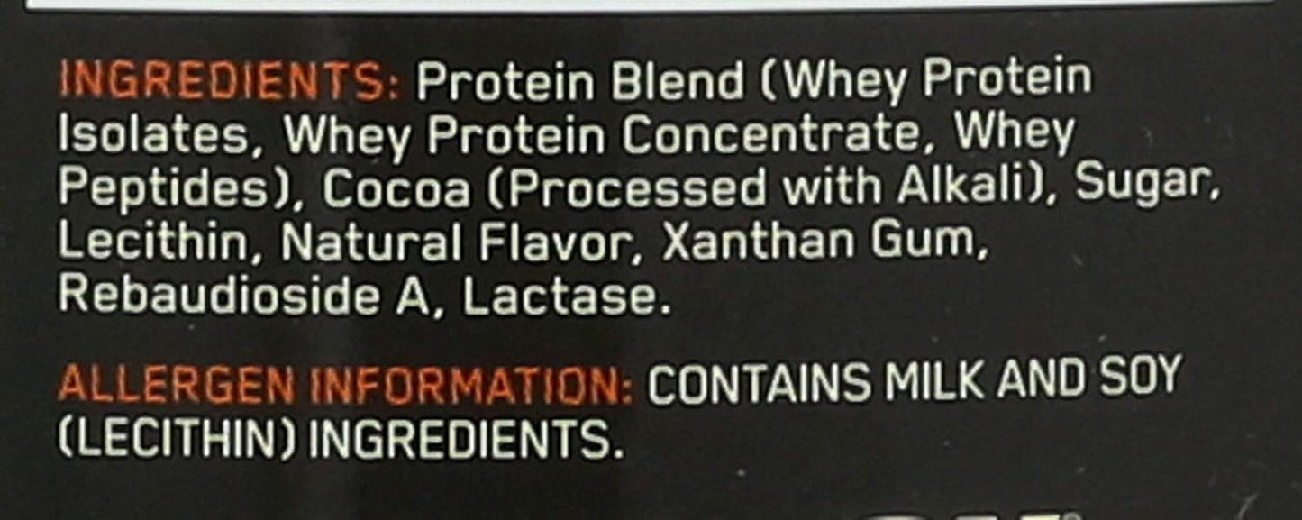 Optimum Nutrition Gold Standard 100% Whey Protein Powder - Chocolate Flavor, 1.9lb