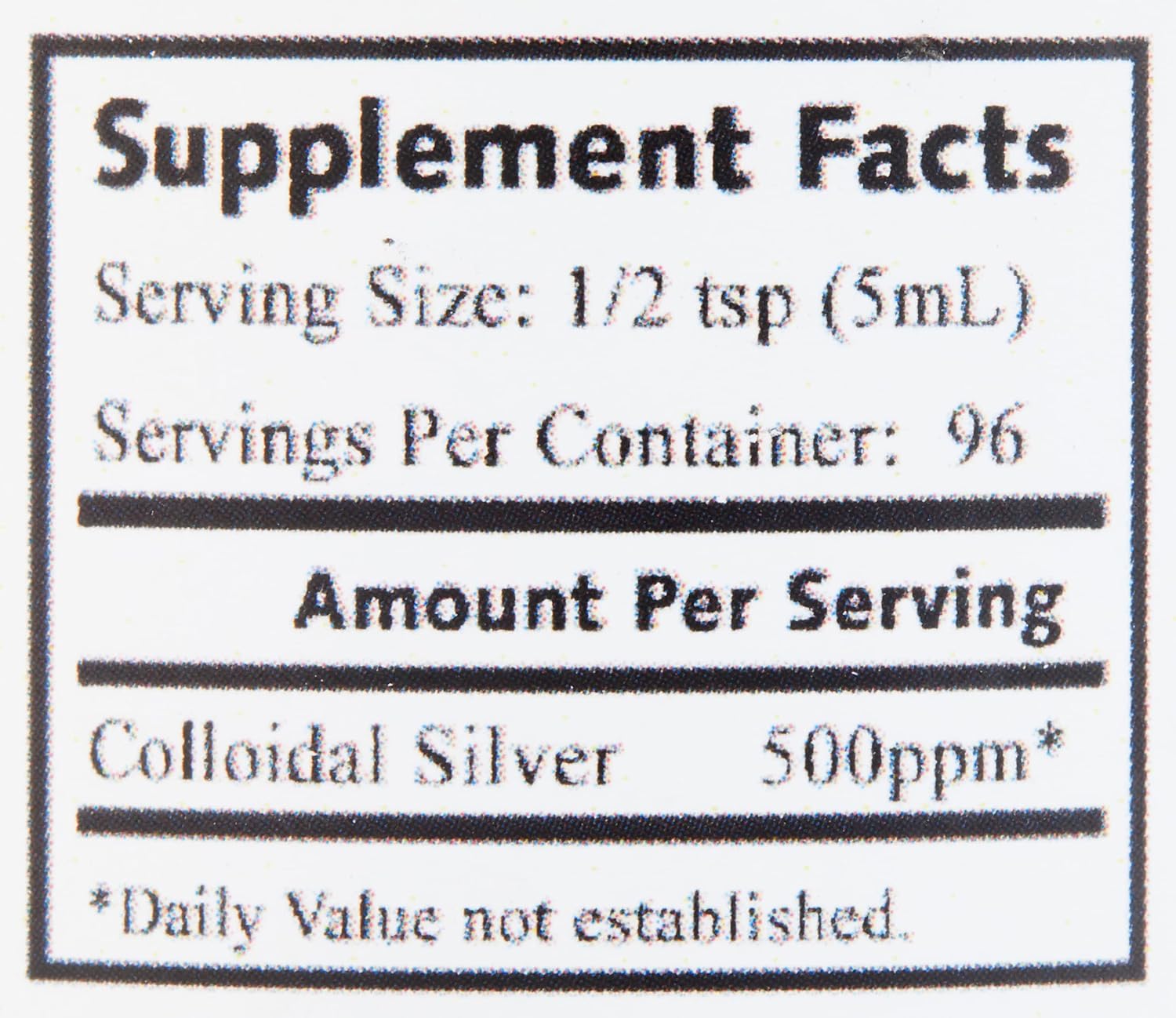 Optimum You BIOSILVER Colloidal Silver Liquid 500 ppm Extra Strength 8 oz - Immune & Stem Cell Support Healing Wounds