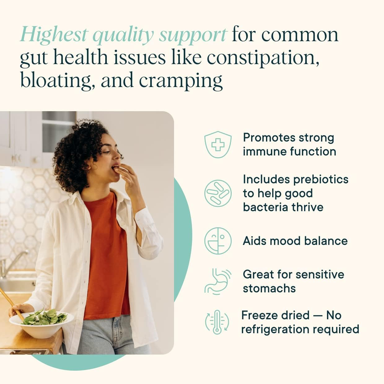 Ora Organic Prebiotic and Probiotic Powder Supplement - 20 Billion Probiotics, 7 Strains - Non-GMO, Lavender Lemonade Flavor - 30 Servings for Women, Men, & Kids - BoostGo Australia