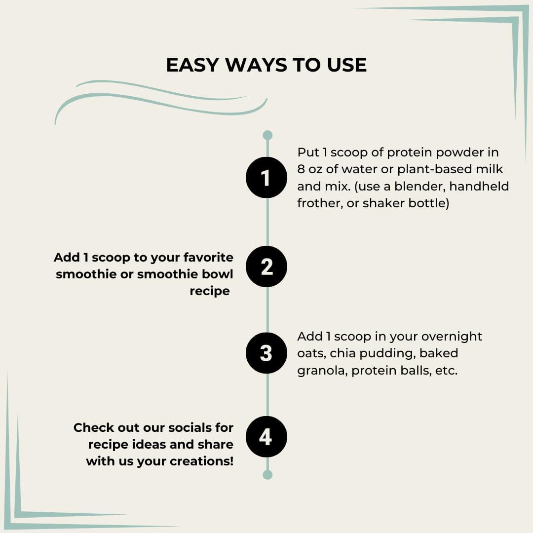 Oranga Organic Vegan Tri-Blend Protein Powder with Vanilla Flavor - Dairy-Free, Soy-Free, Keto-Friendly - 17 Servings (442g) - BoostGo Australia