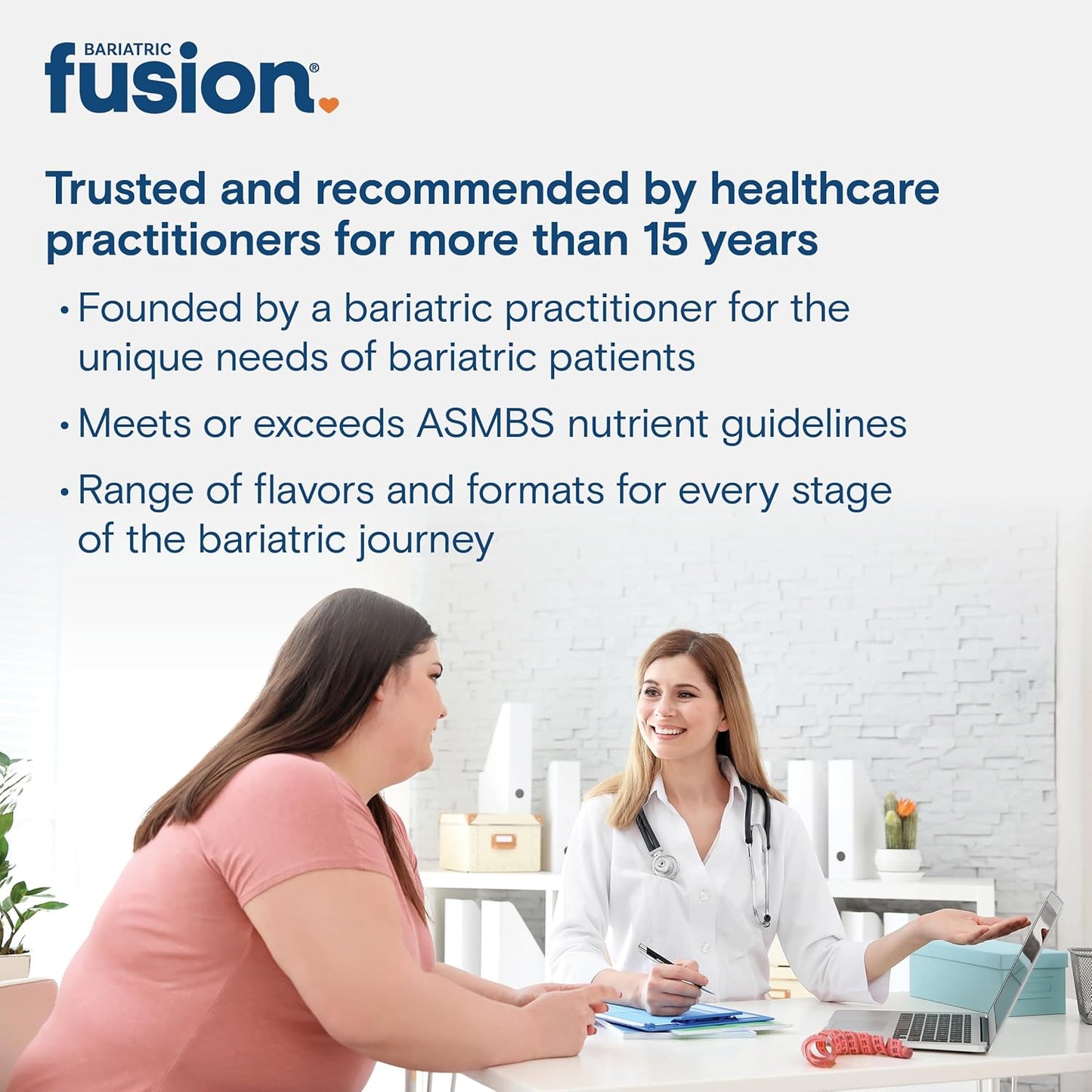 Orange Citrus Flavored Bariatric Fusion Calcium Citrate Chewables - 124 Count | Bone Health Support with Chewable Calcium Citrate | Gluten, Dairy, Soy Free & Non-GMO