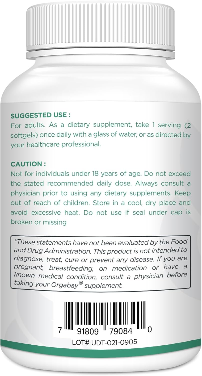 Orgabay Liposomal Nicotinamide Riboside 2000MG with TMG and Pterostilbene, NAD+ Booster for Healthy Aging, 60 Capsules