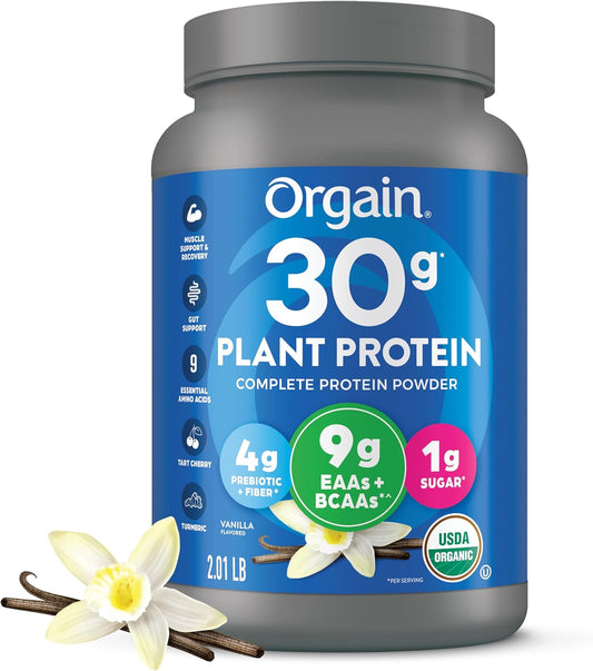 Orgain Sport Vanilla Protein Powder 2.01 lb - Varying Packaging Options