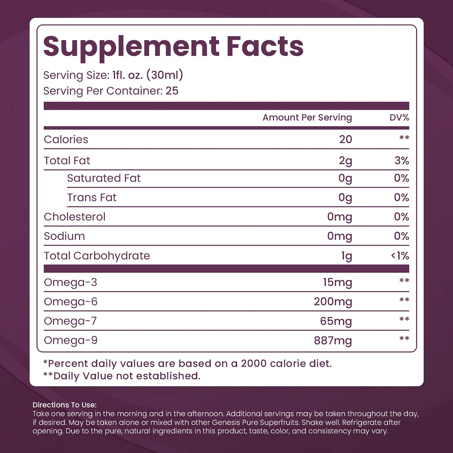 Organic 100% Acai Superfruit Juice (750 ml) - Rich in Antioxidants, Healthy Fats & Phytonutrients. No Added Sugar, Gluten-Free, Kosher