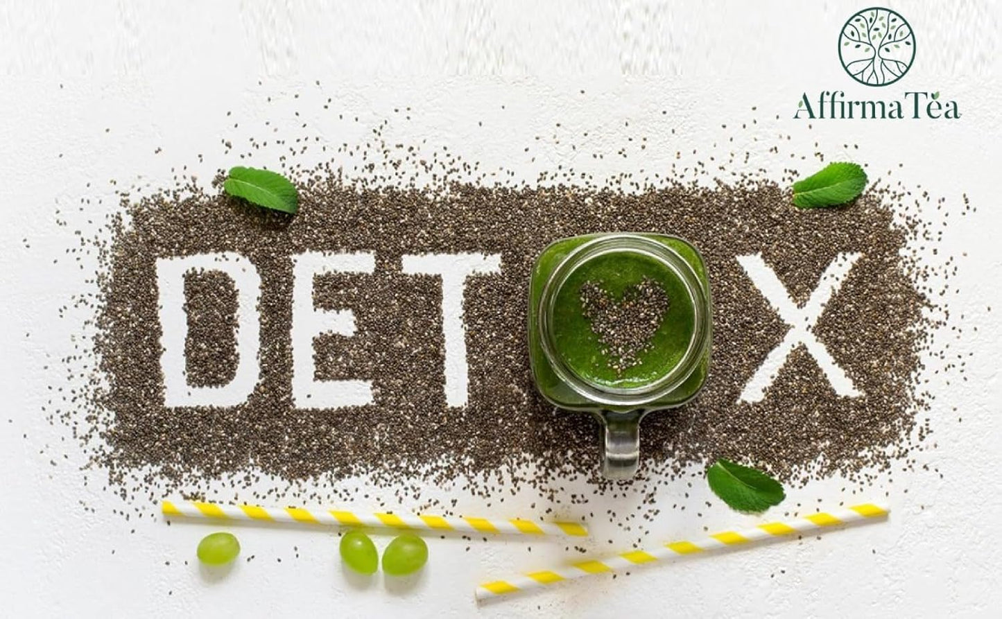 Organic 14-Day Detox Tea with Silymarin for Liver & Kidney Health, Dandelion & Burdock, Pomegranate Flavor