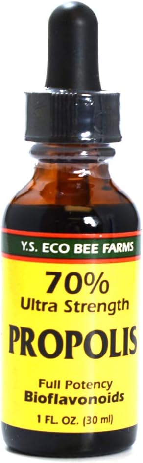 Organic 70% Ultra Strength Propolis from Ys Bee Farms - 1 Ounce Bottle