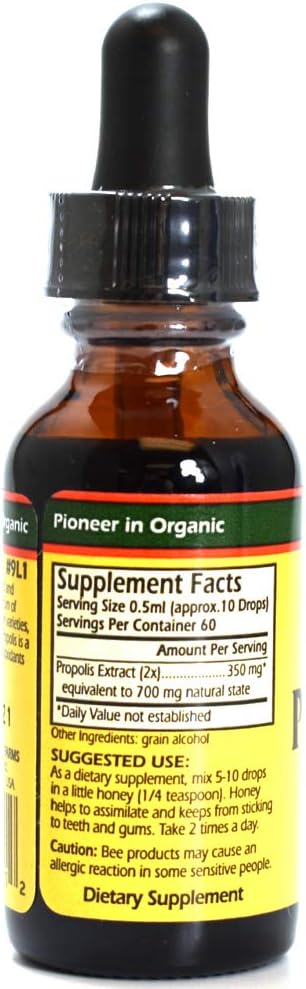 Organic 70% Ultra Strength Propolis from Ys Bee Farms - 1 Ounce Bottle