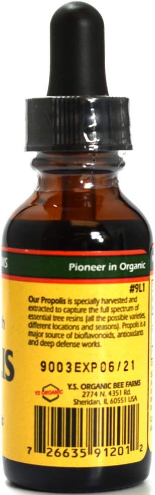 Organic 70% Ultra Strength Propolis from Ys Bee Farms - 1 Ounce Bottle