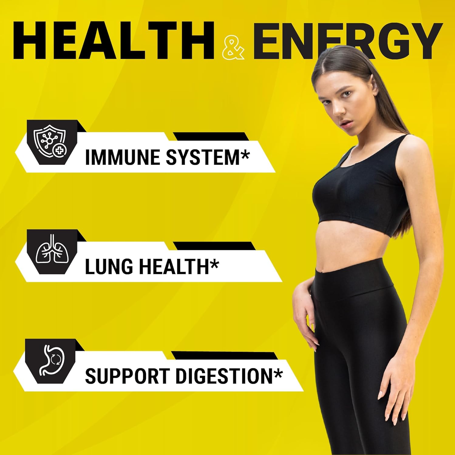 Organic 9in1 Mullein Drops for Lungs - Chlorophyll & 7 Supplement Blend - Respiratory Health Support - 2 fl oz