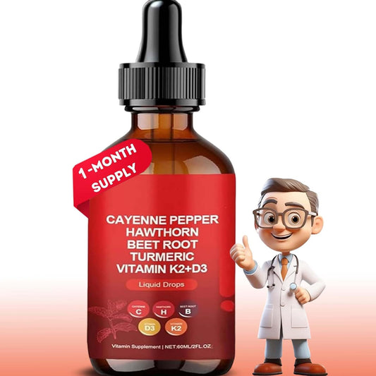 Organic Aeluro Cayenne Pepper Extract Drops - Guliqi Cayenne Pepper Supplement Drops