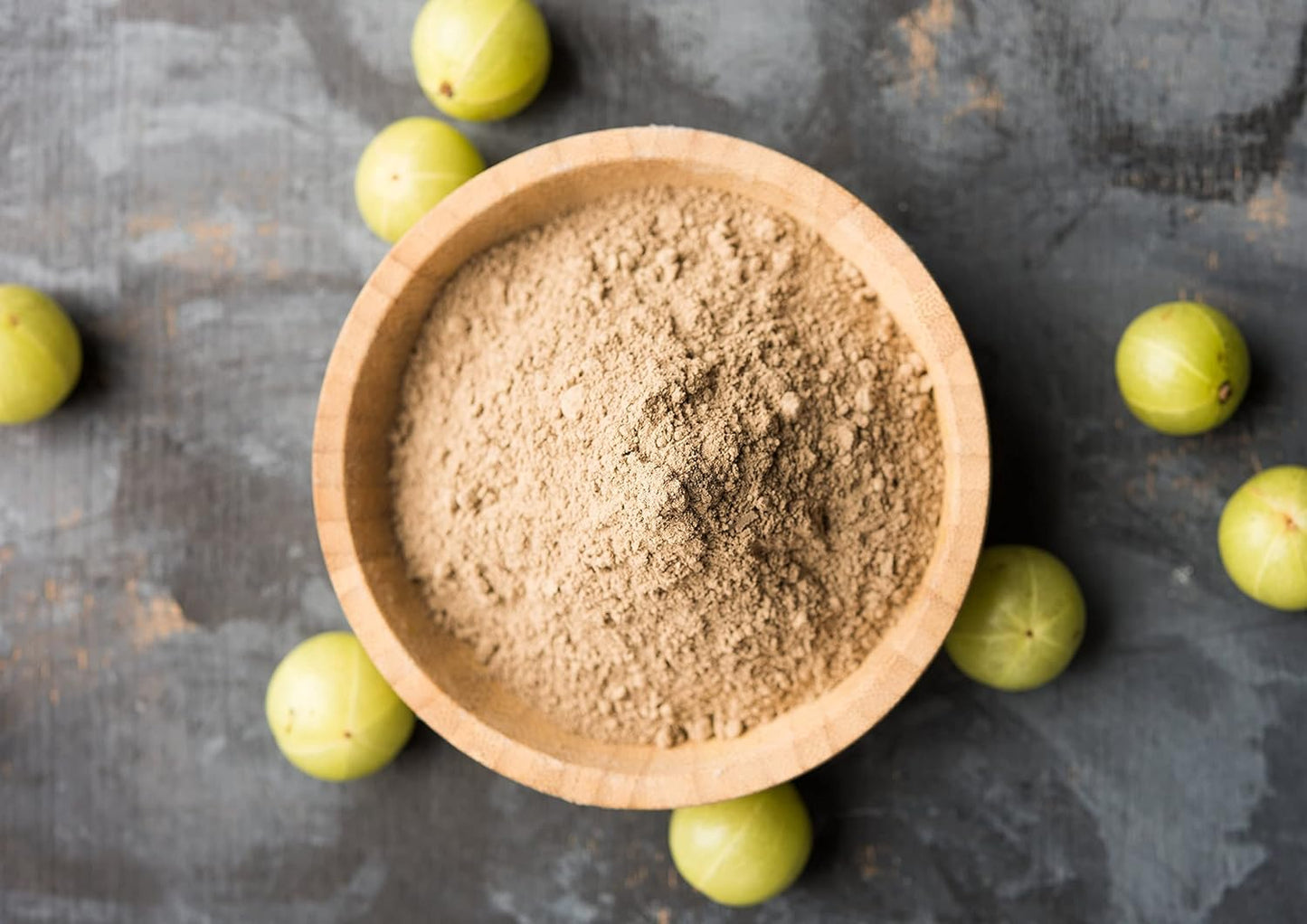 Organic Amla Berry Powder (Amalaki) 8 Oz - Non-GMO Indian Gooseberry, Raw & Pure - Ground for Smoothies, Shakes, Yogurt - High in Antioxidants & Vitamin C - Kosher & Vegan Friendly