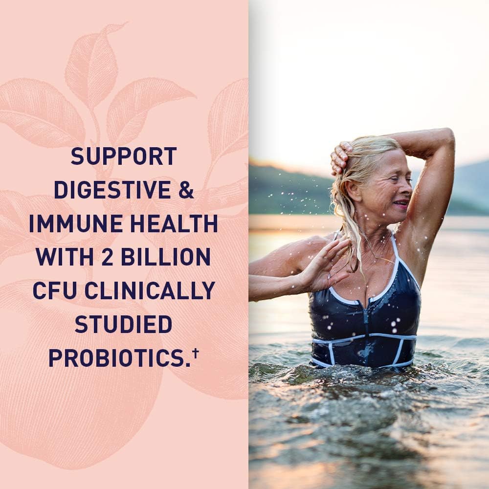 Organic Apple Cider Vinegar Probiotic Gummies with Vitamin B12 - Digestion & Immunity Support - Vegan & Non-GMO - 60 Gummies