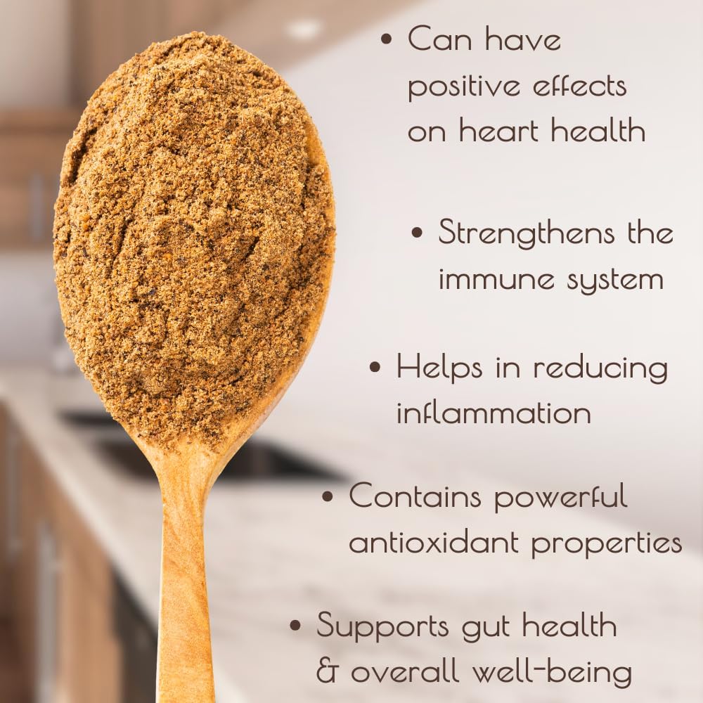 Organic Arjuna Bark Powder 8 oz - Ground Arjun Ki Chaal for Ayurvedic Tea & Recipes, Raw Vegan Non-GMO Gluten-Free USDA Organic Kosher Certified