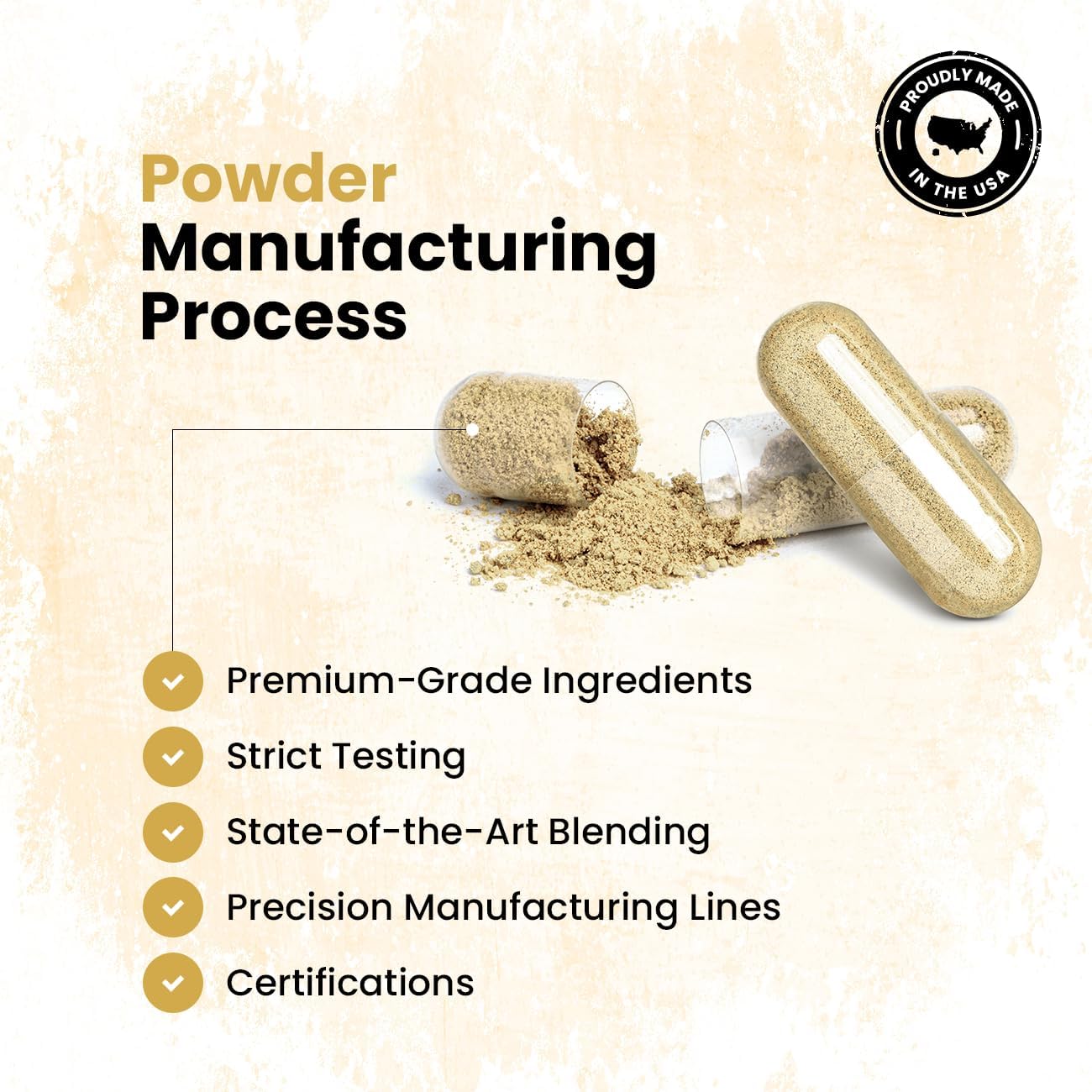 Organic Ashwagandha Capsules with Black Pepper for Energy and Immunity - 60 Capsules, 655mg, Root Extract Complex, Pure Nature Made Supplement, Third-Party Tested for Men & Women