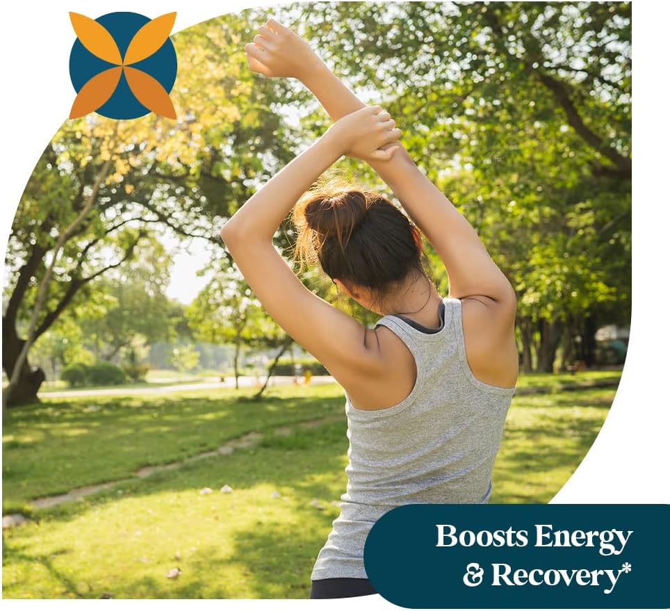 Organic Ashwagandha Complex with KSM-66 & Black Pepper Extract for Whole Body & Heart Health - Stress & Mood Support - Non-GMO - 60 Vegan Capsules