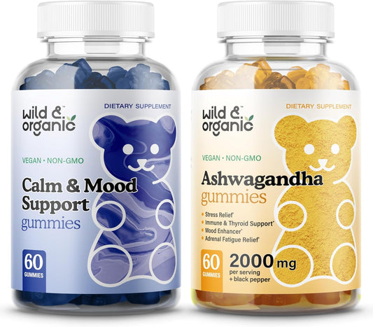 Organic Ashwagandha Gummies for Mood Enhancement and Relaxation