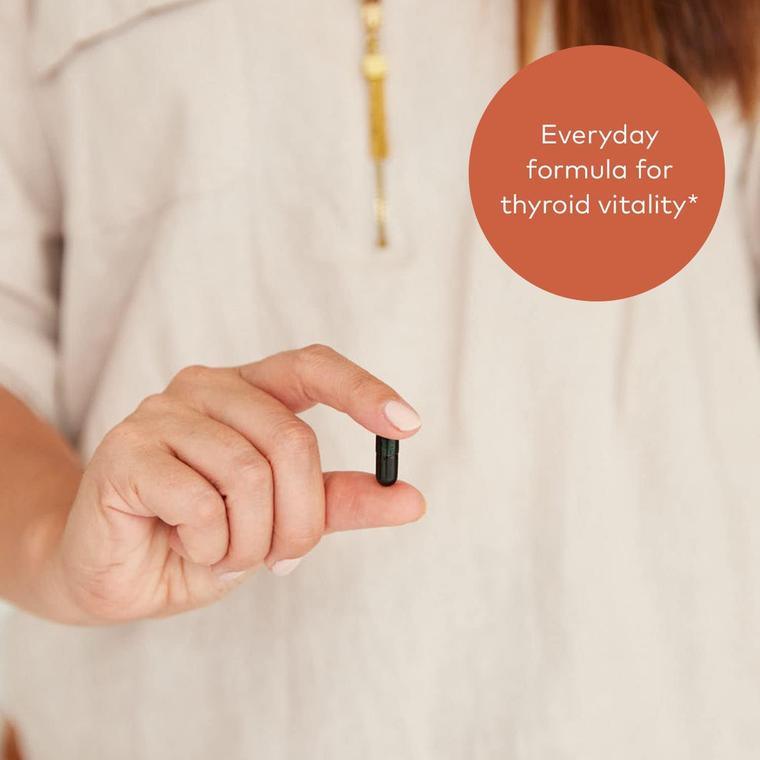 Organic Ashwagandha Root Capsules for Thyroid Support and Metabolic Balance - 120 Vegan Liquid Phyto-Capsules