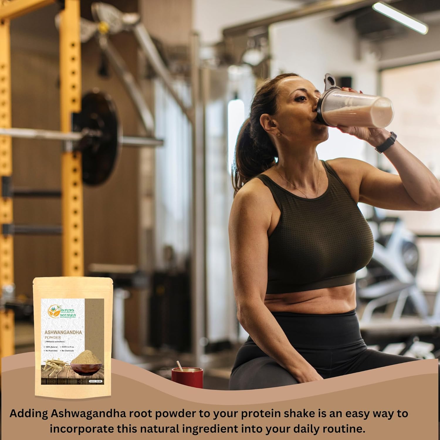 Organic Ashwagandha Root Powder - Ayurvedic Herbal Supplement for Support and Strength - 5.3 oz.