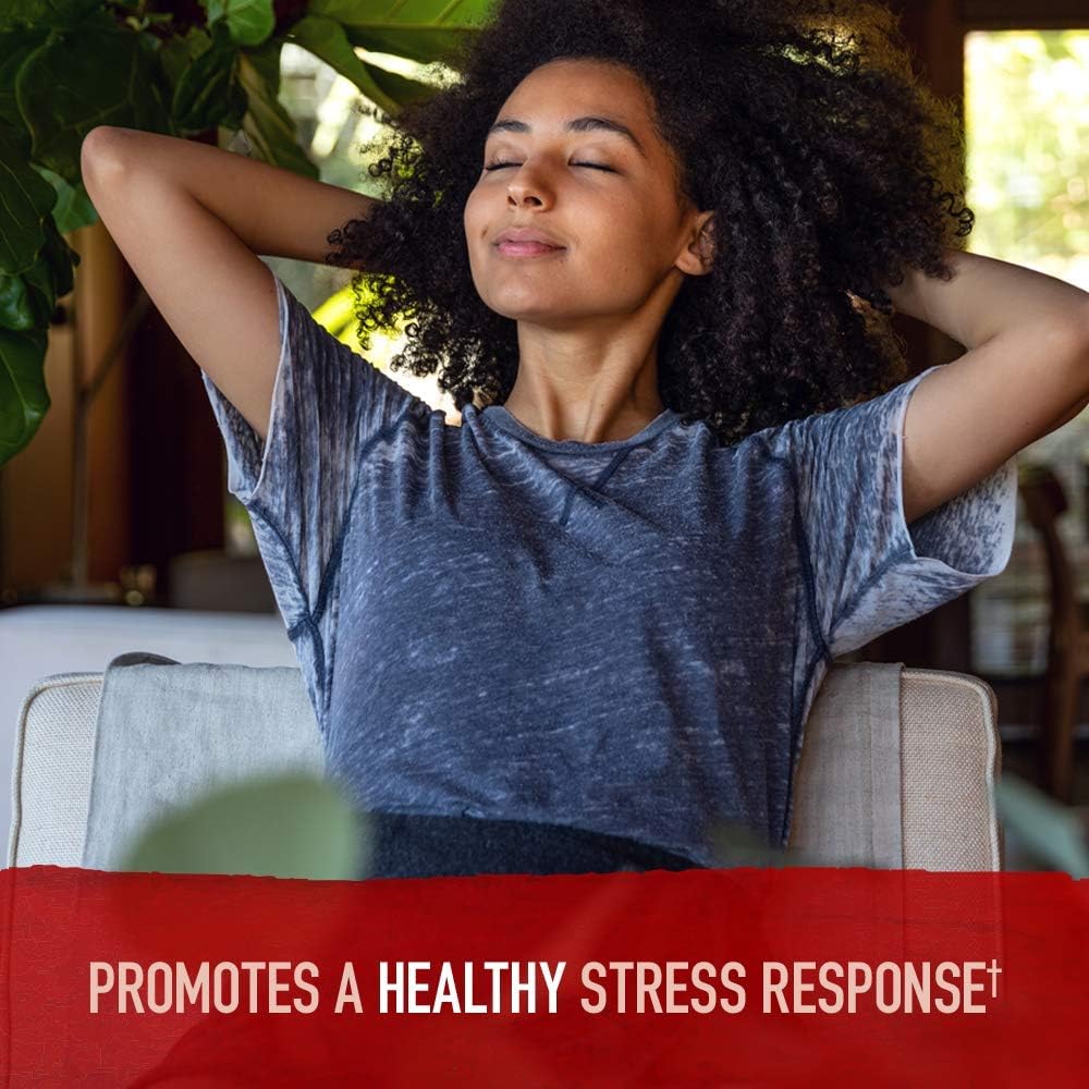 Organic Ashwagandha Stress & Energy Support Bundle for Women - 60 Tablets & 30 Capsules