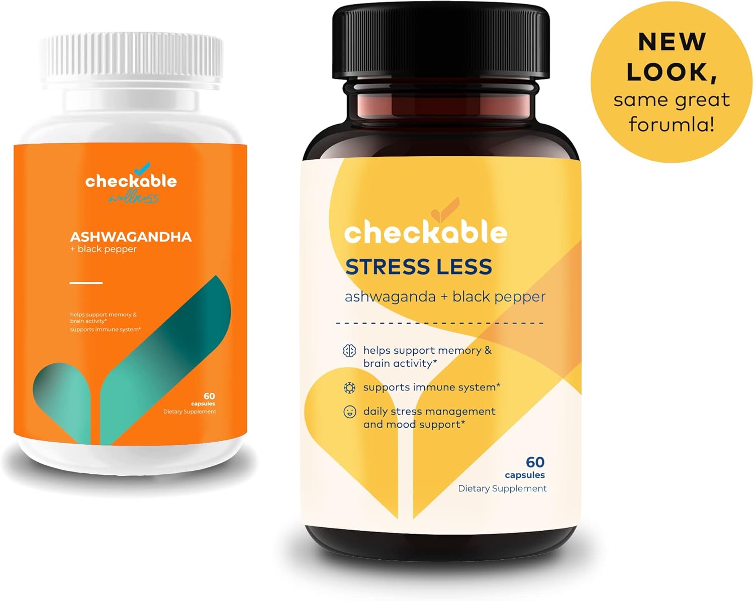 Organic Ashwagandha Supplements for Mood, Immune Health, Memory, and Focus - Checkable Medical Checkable® - 1310mg - 120 Capsules - BoostGo Australia