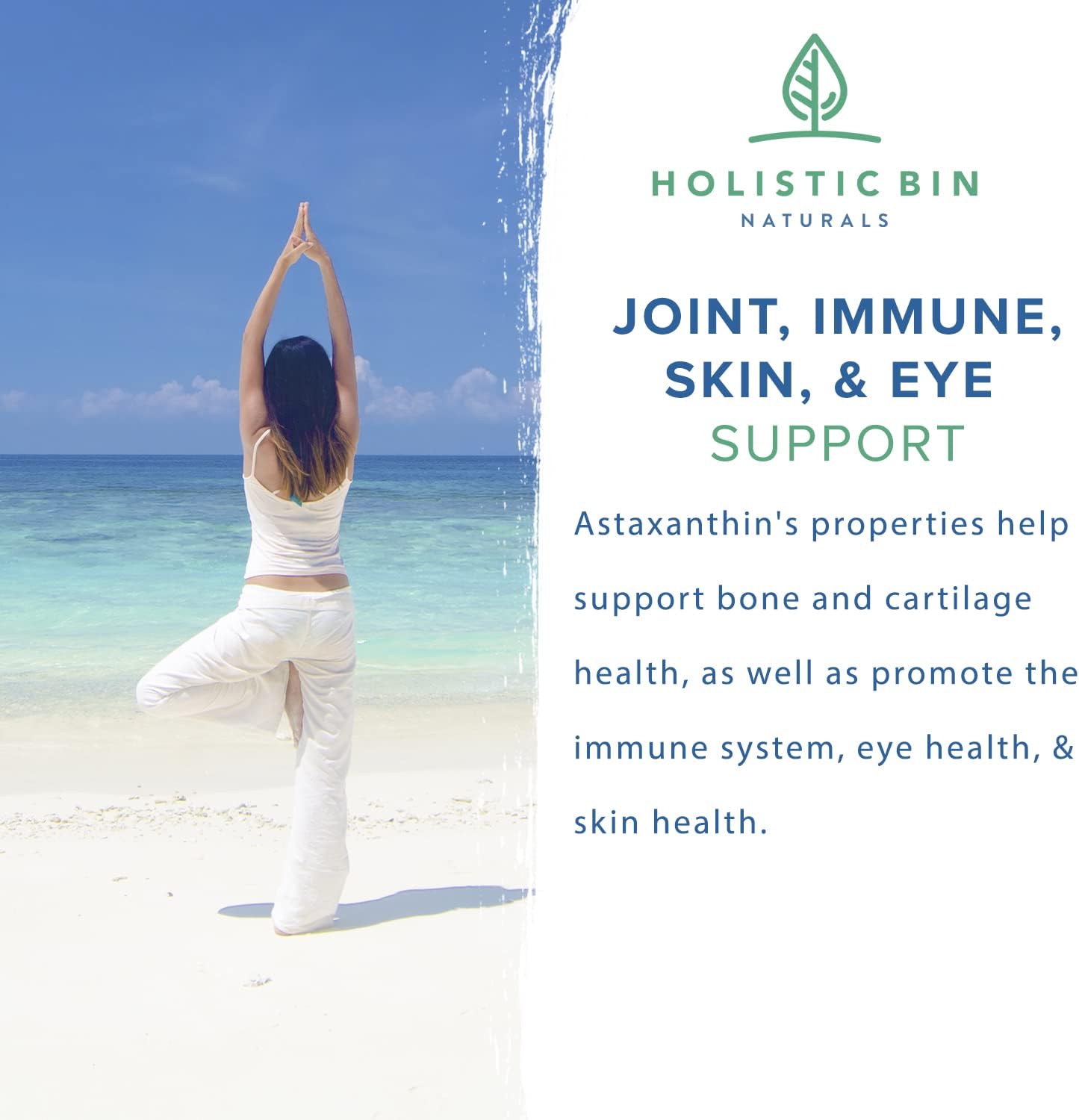 Organic Astaxanthin Powder | Powerful Antioxidant Supplement from Haematococcus Pluvialis Algae | 20g for Smoothies and Capsules