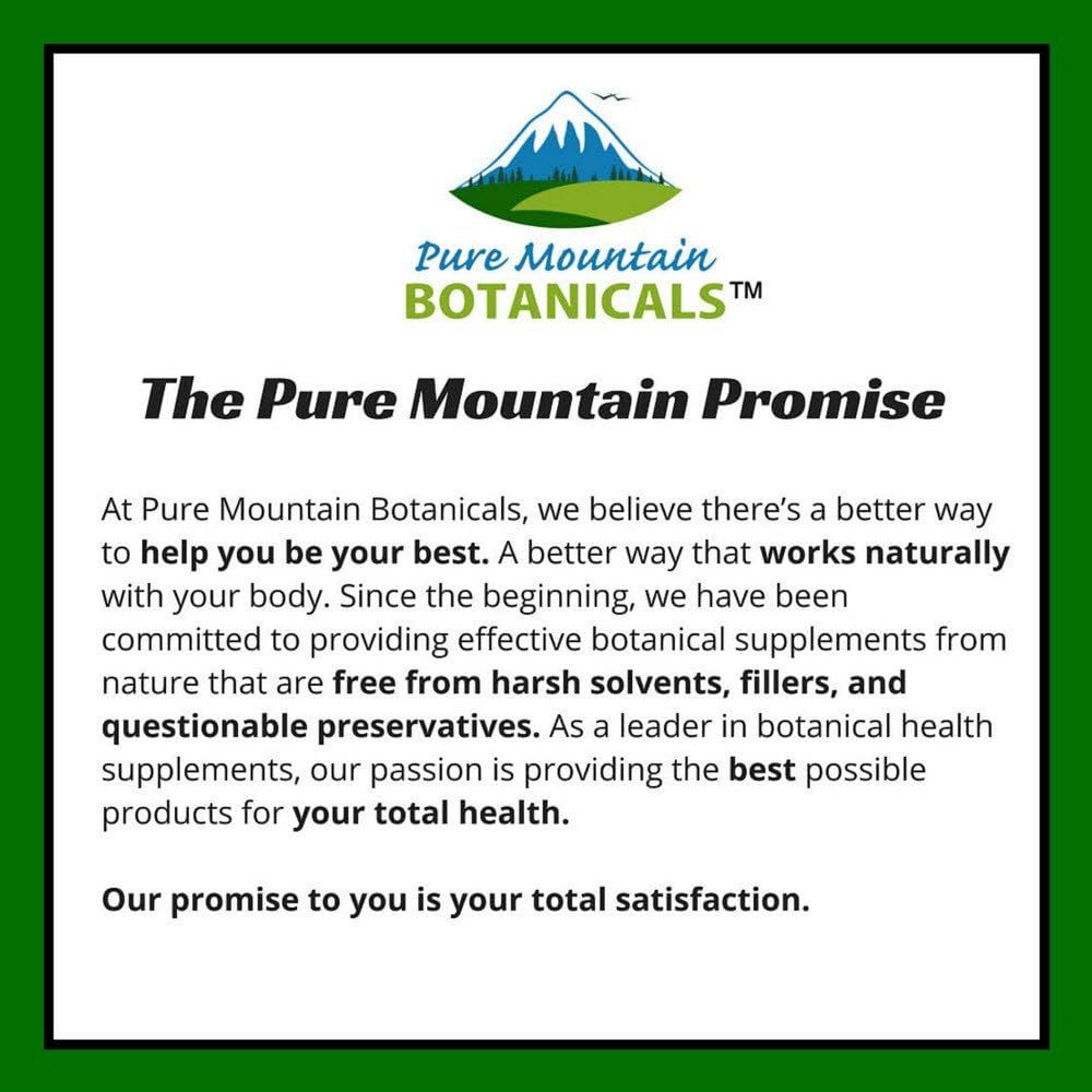 Organic Astragalus Root Capsules - 90 Kosher Vegan Caps with 470mg - Pure Mountain Botanicals