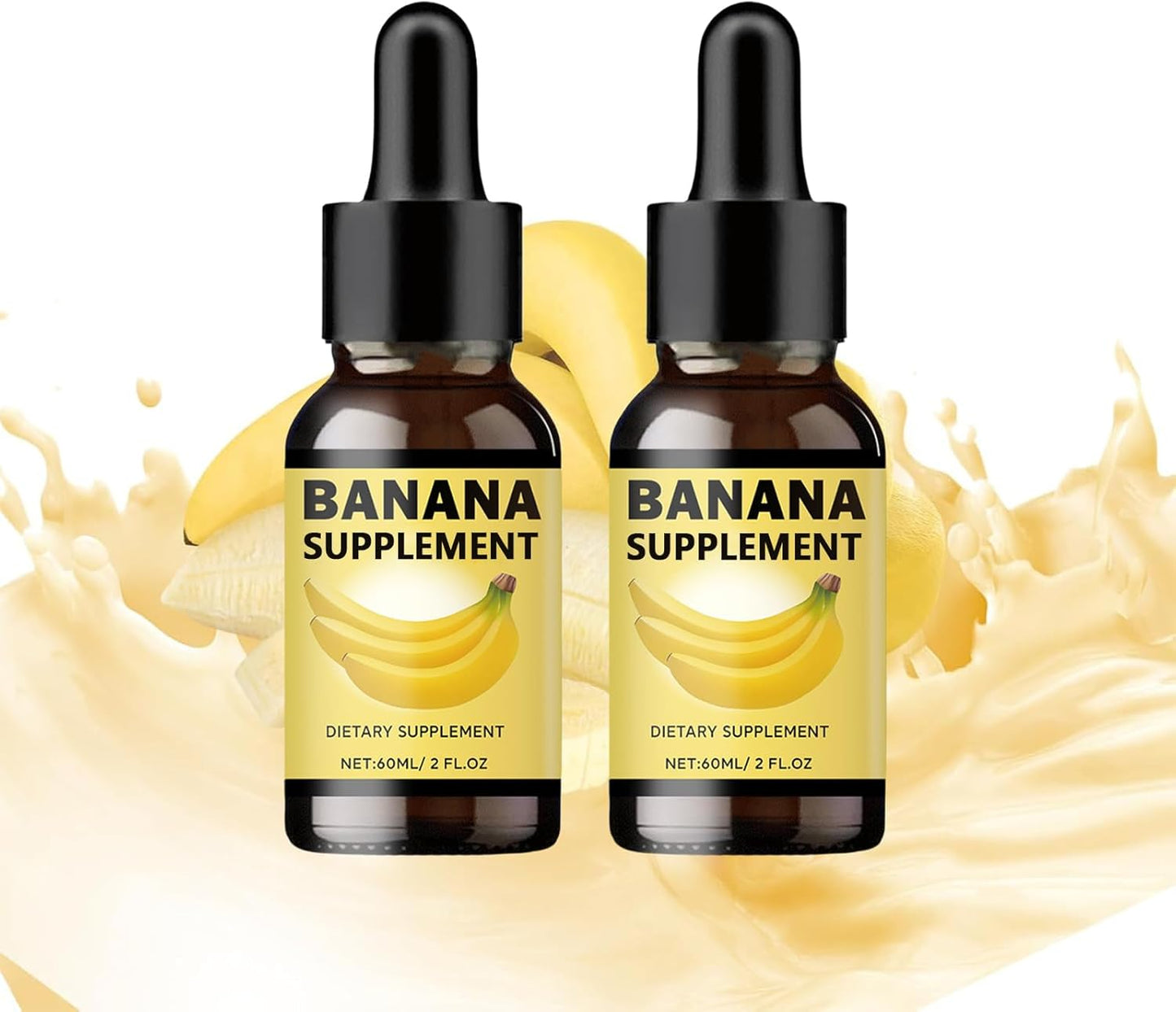 Organic Banana Extract Liquid for Men and Women - Pack of 5