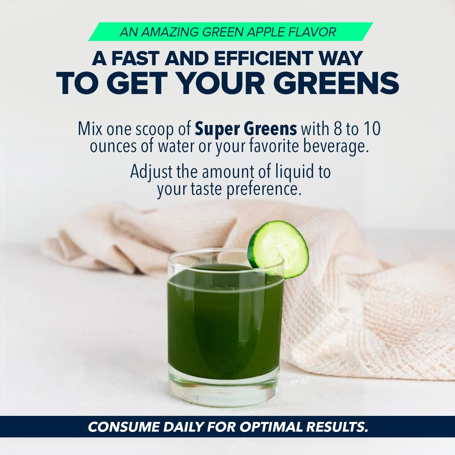 Organic Beet-Infused Super Greens Powder with Protein, Antioxidants & Probiotics - Supports Blood Pressure, Digestion & Energy - 30 Servings