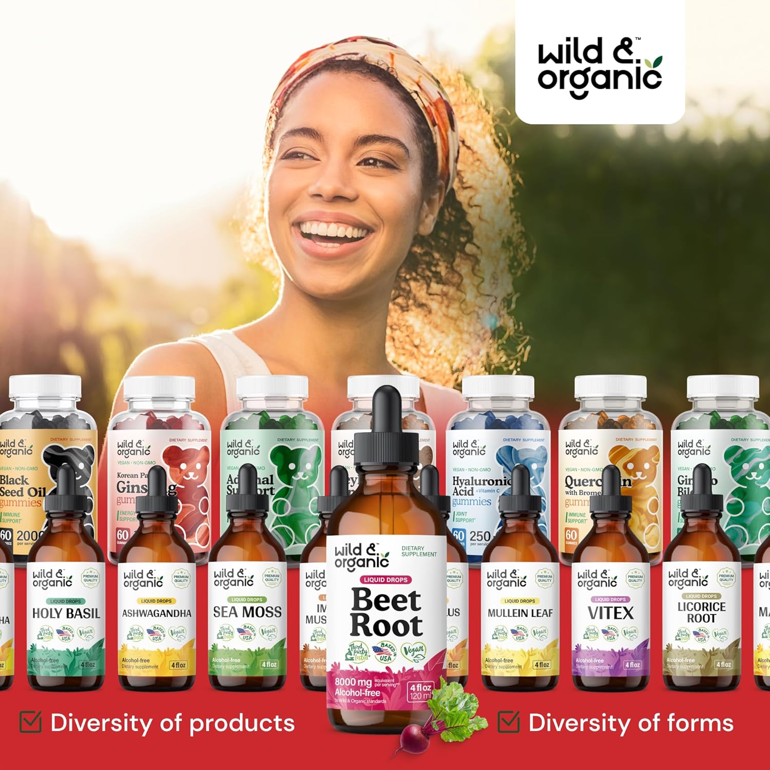 Organic Beet Root Extract Drops - 8000 mg Fresh Beetroot Equivalent - 20:1 Extract - Red Beets Liquid Supplement - 400 mg Serving - Vegan, Alcohol & Sugar-Free - 4 fl oz