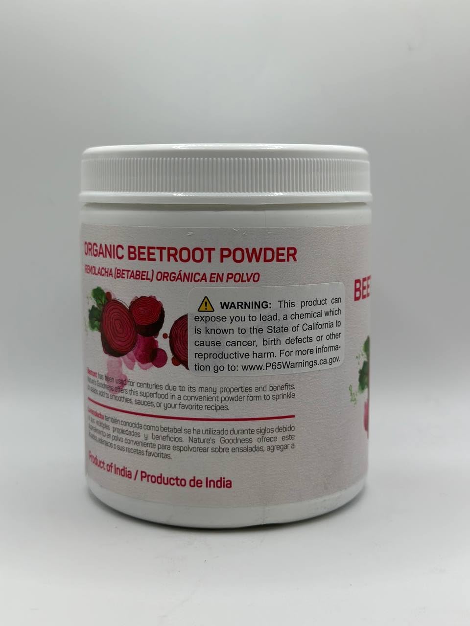 Organic Beet Root Powder - 56 Servings (8oz) - Boost Energy, Stamina, and Athletic Performance with Nitric Oxide