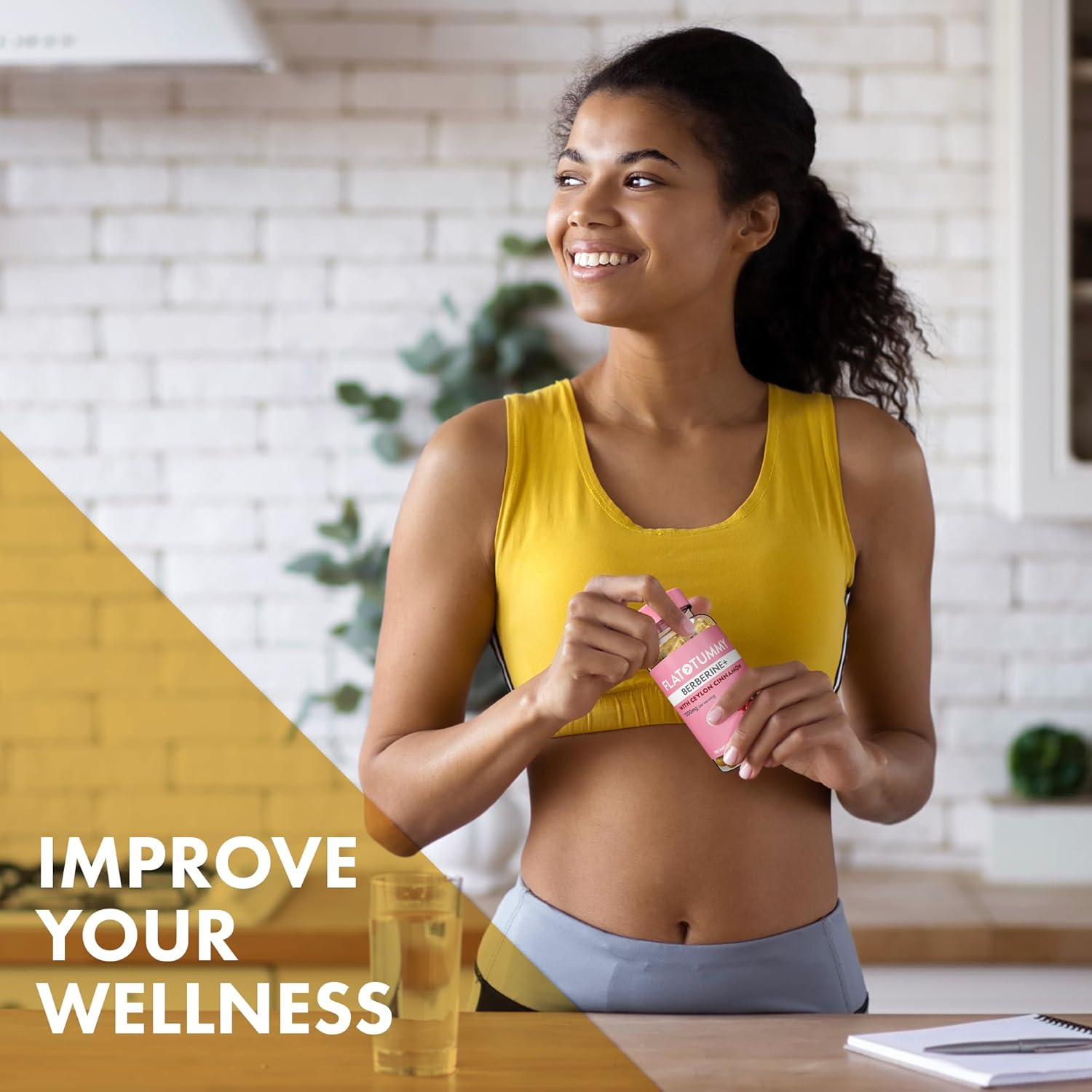 Organic Berberine Plus Supplement with Ceylon Cinnamon - 1200mg Per Serving, Post GLP-1 Support - 60 Capsules