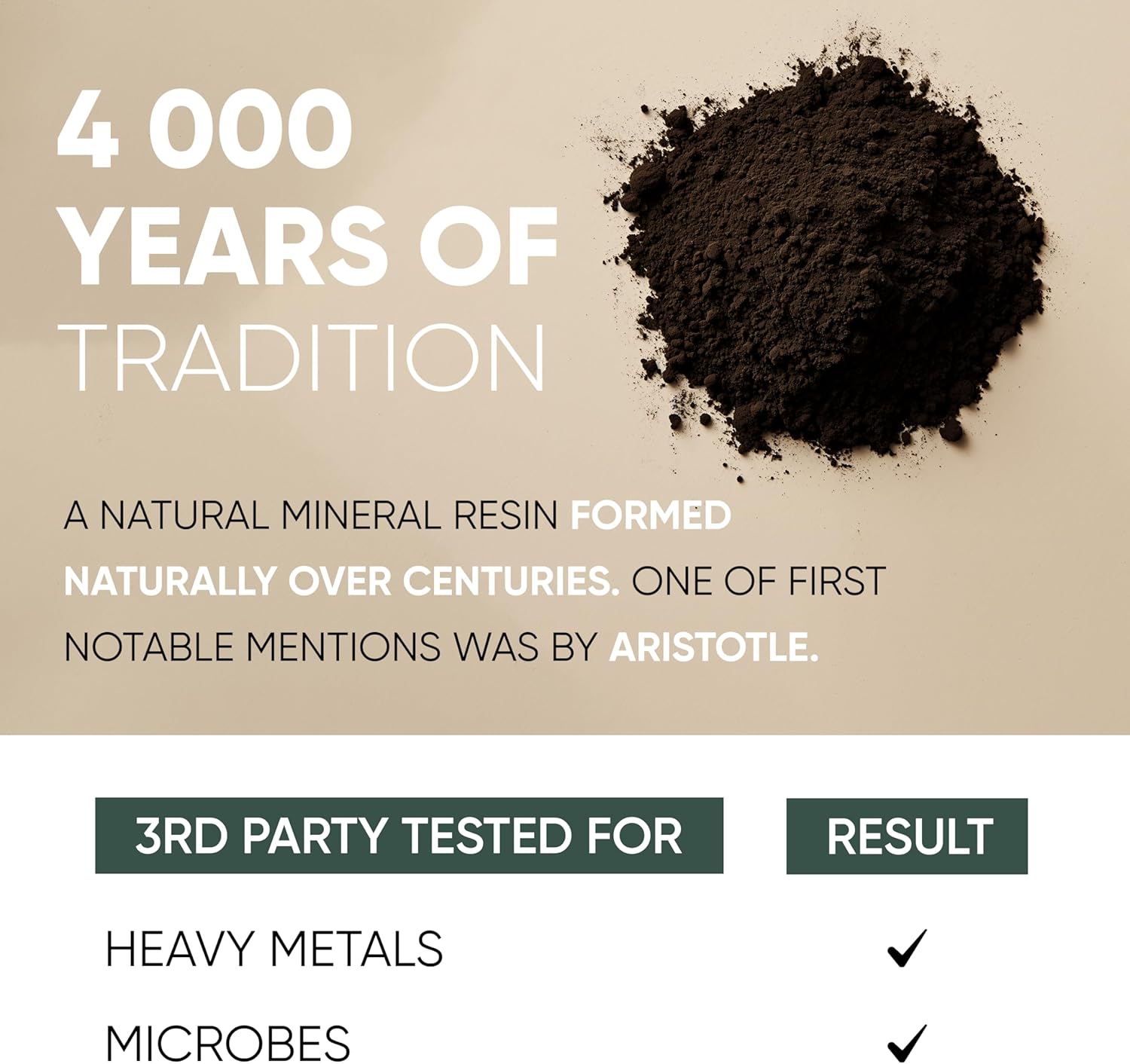 Organic Bilberry Extract for Eyes + Raw Shilajit & Tongkat Ali Powders - Eye Health & Wellness Bundle