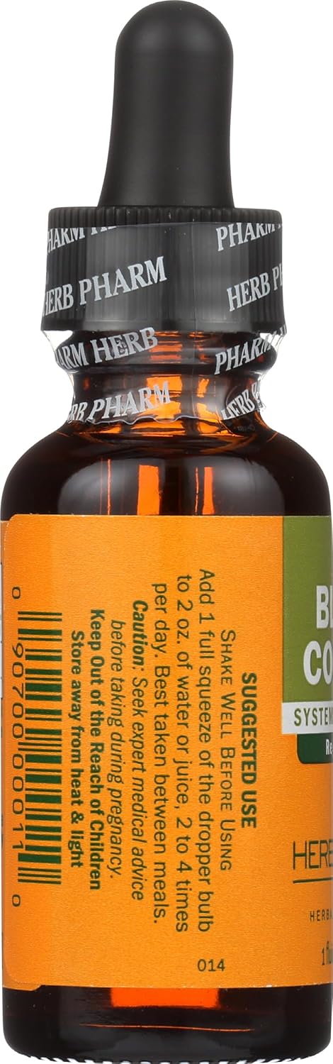 Organic Black Cohosh Extract by HERB PHARM - 1 Fluid Ounce