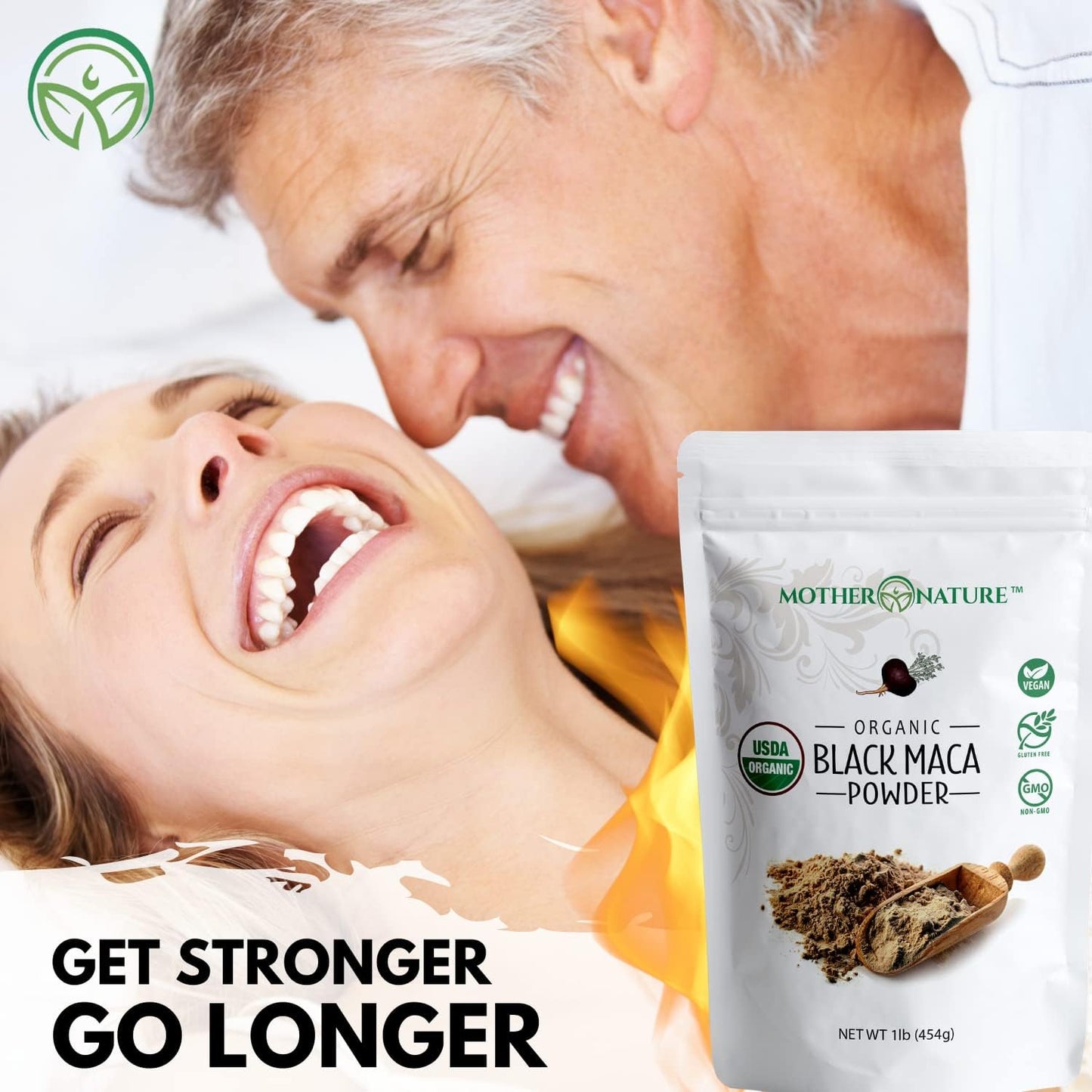 Organic Black Maca Root Powder & Chanca Piedra Capsules for Energy, Wellness & Urinary Tract - Vegan & Non-GMO Superfoods by Mother Nature Organics