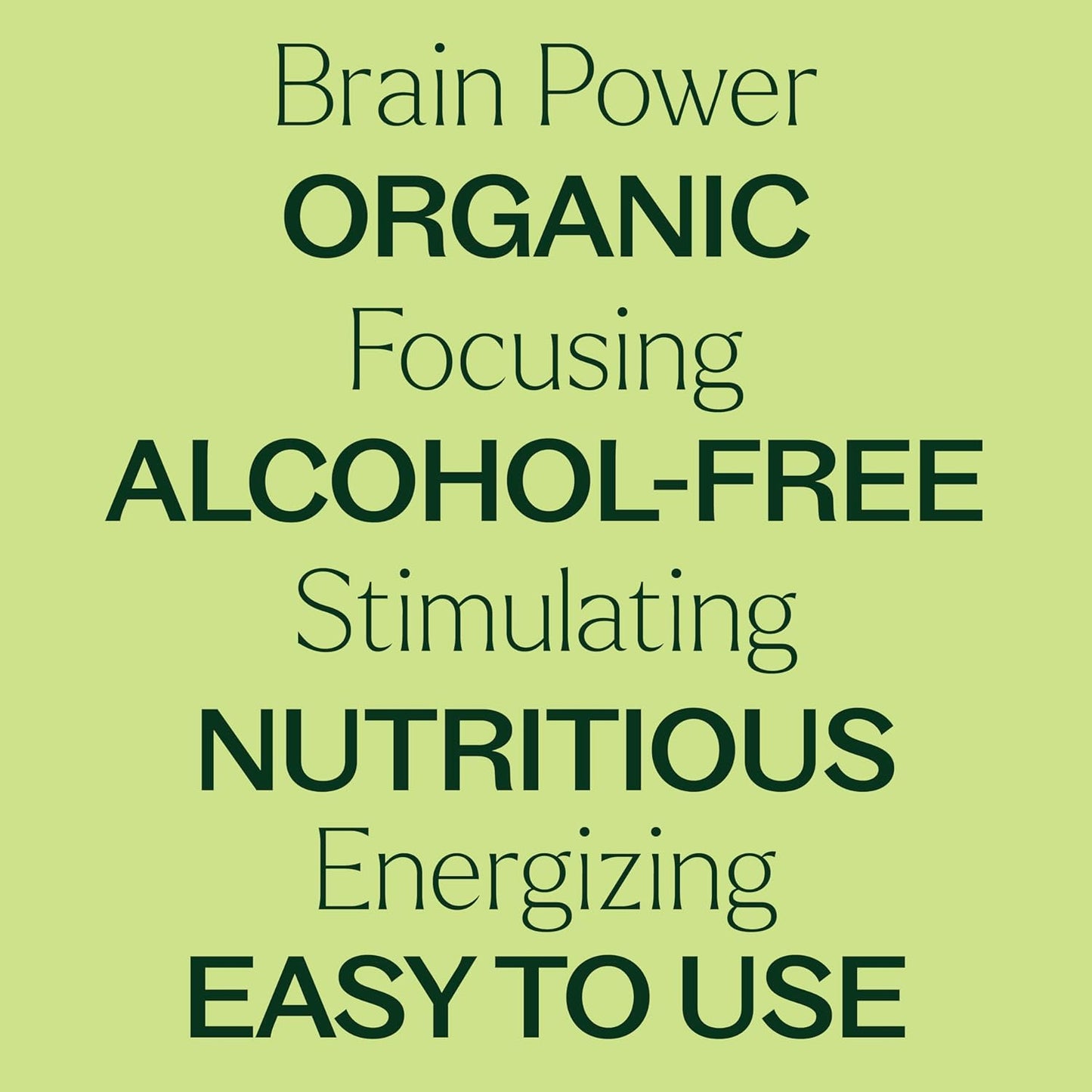 Organic Brain Power Tincture 30 mL - Boosts Brain Focus, Clarity & Memory - Plant Therapy Brain Boost Supplement