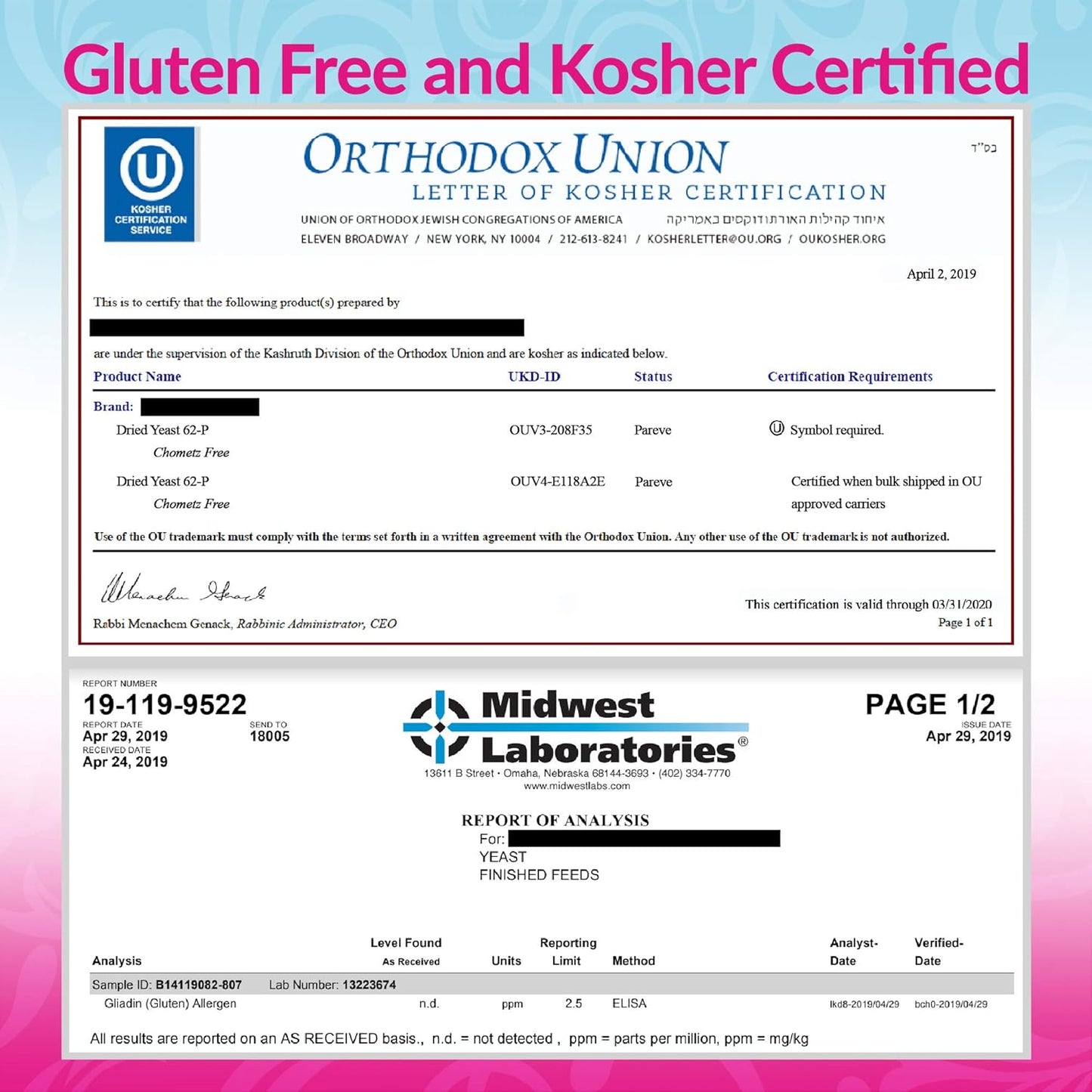 Organic Brewer's Yeast Powder for Breastfeeding Moms - Mild Nutty Flavor, Unsweetened, Debittered - 2 lb Pack